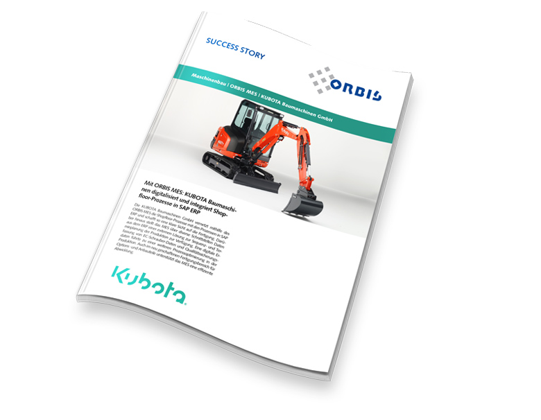 Success Story ORBIS MES & Kubota