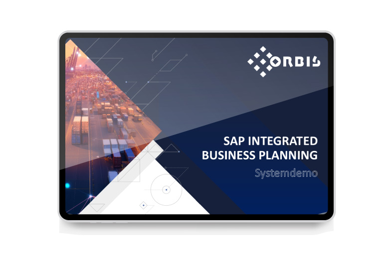 SAP IBP Systemdemo