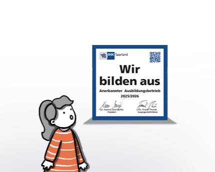 Wir bilden aus-Siegel Ausbildungssiegel IHK